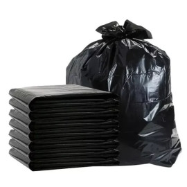 60 litros 0,04 micras (sanfona 10 cm de cada lado) 63x80 - 100 unidades +- 2 KG