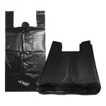 Pacote 5 Kg - 30X40 SACOLA  PRETA  RECICLAVEL PEBD (Kg)